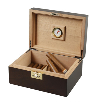 DS Wooden Cigar Storage Box Vintage Stash Box Cigar Humidor Wood Box